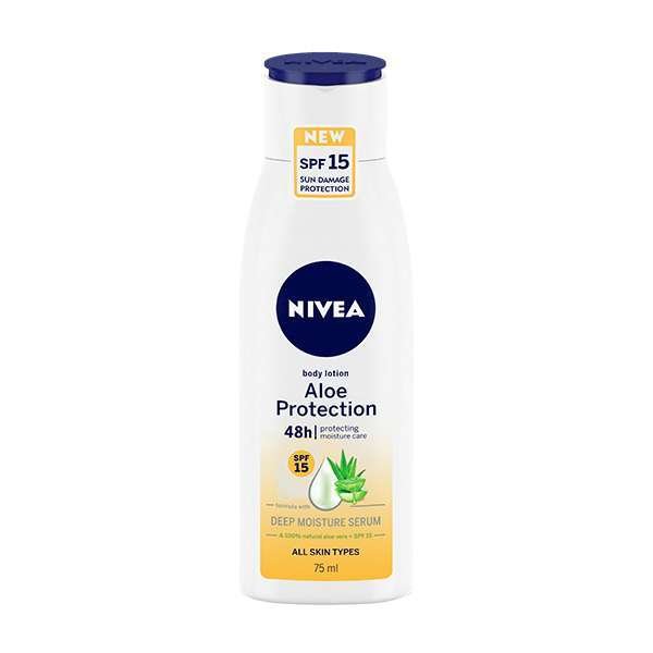 nivea aloe protection spf 15 body lotion