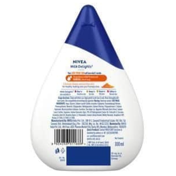 Nivea Women Face Wash for Acne Prone Skin Milk Delights Turmeric 100 ml - Image 2