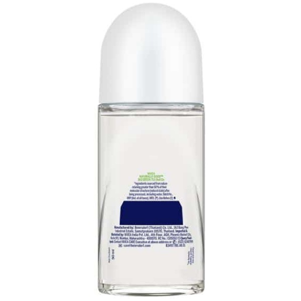 Nivea Naturally Good Bio Green Tea Roll On 50Ml - Image 2
