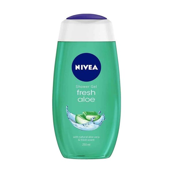 Nivea Transparent Shower Gel Fresh Aloe Body Wash 250 ml