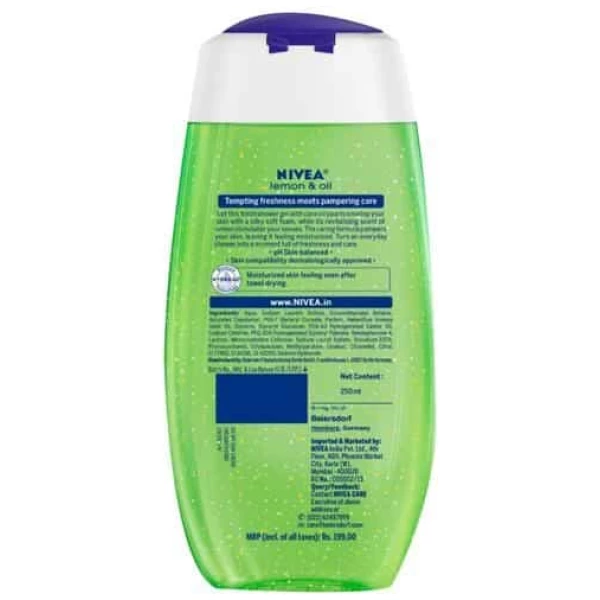 Nivea Shower Gel Lemon & Oil 125Ml - Image 2