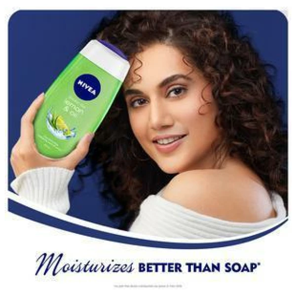 Nivea Shower Gel Lemon & Oil 125Ml - Image 3