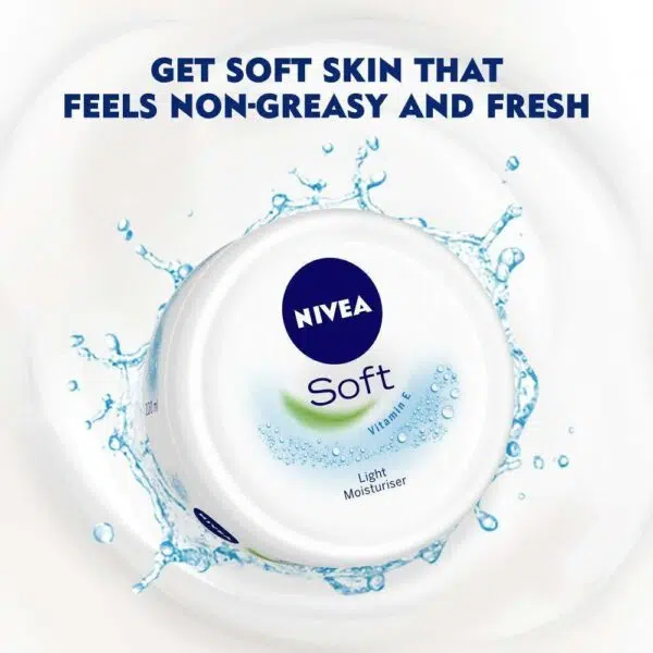 Nivea Soft With Jojoba Oil & Vitamin E Cream 25Ml (11+1 Jar) - Image 2