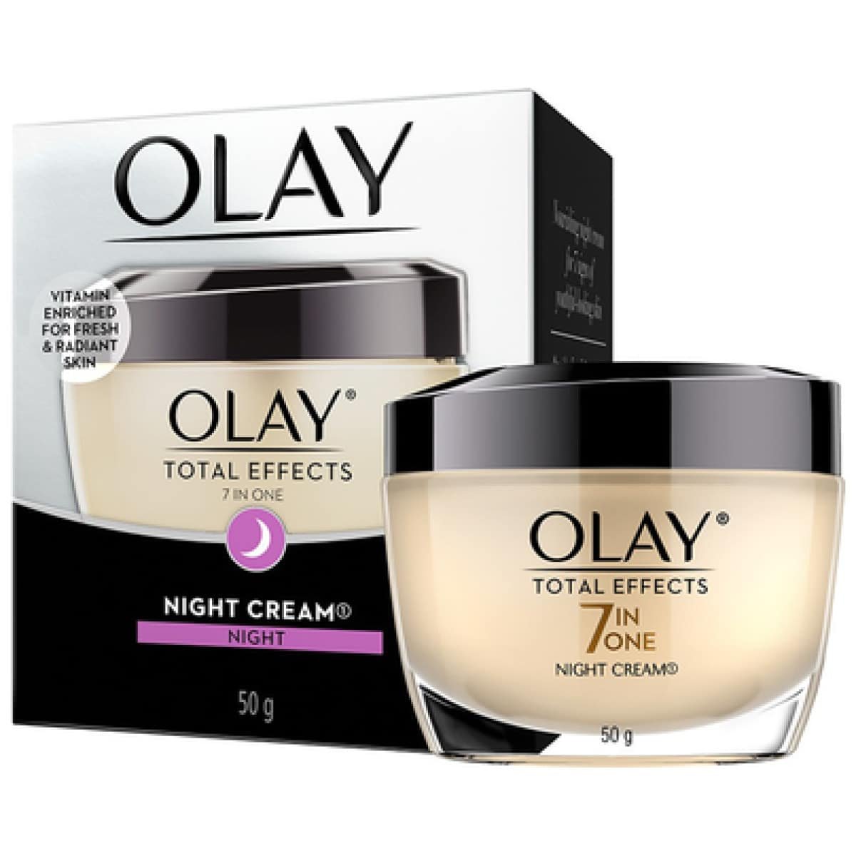 Olay Total Effects 7 in One Night Cream Face Moisturizer 50gm