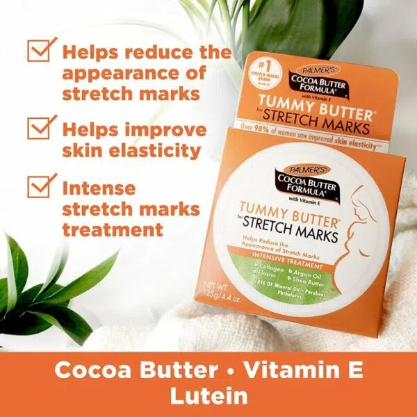 Palmer's Cocoa Butter Formula Tummy Butter For Stretch Marks 125ml - Image 3