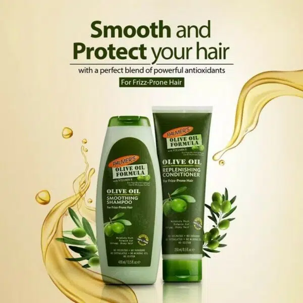 Palmer's Olive Oil Formula Smoothing Shampoo 400ml - Image 3