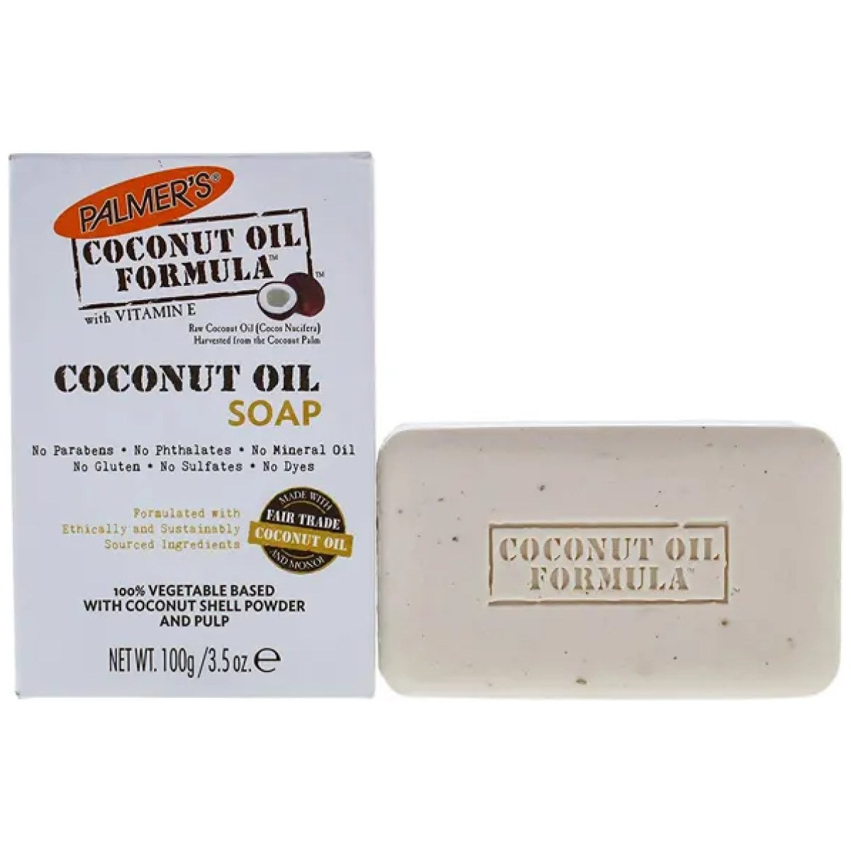Palmer's Coconut Oil Soap 100g - Image 1