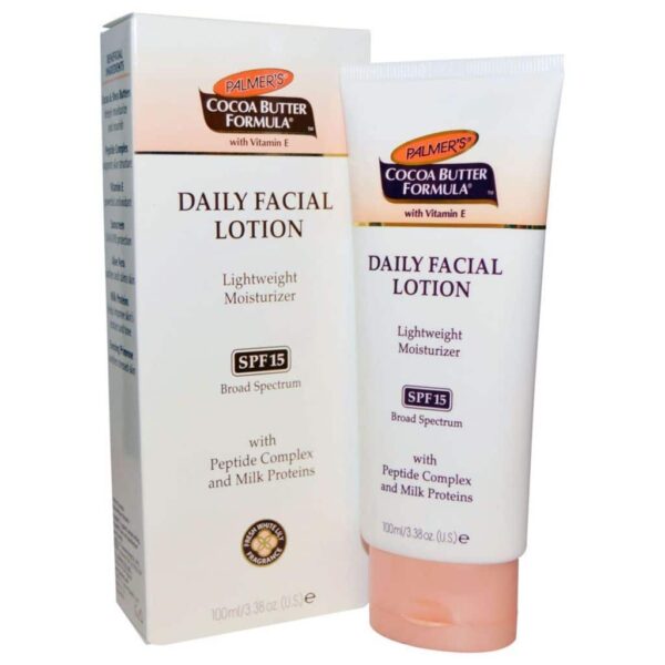 Palmers Cocoa Butter Formula Daily Calming Facial Lotion 100ml - Image 2
