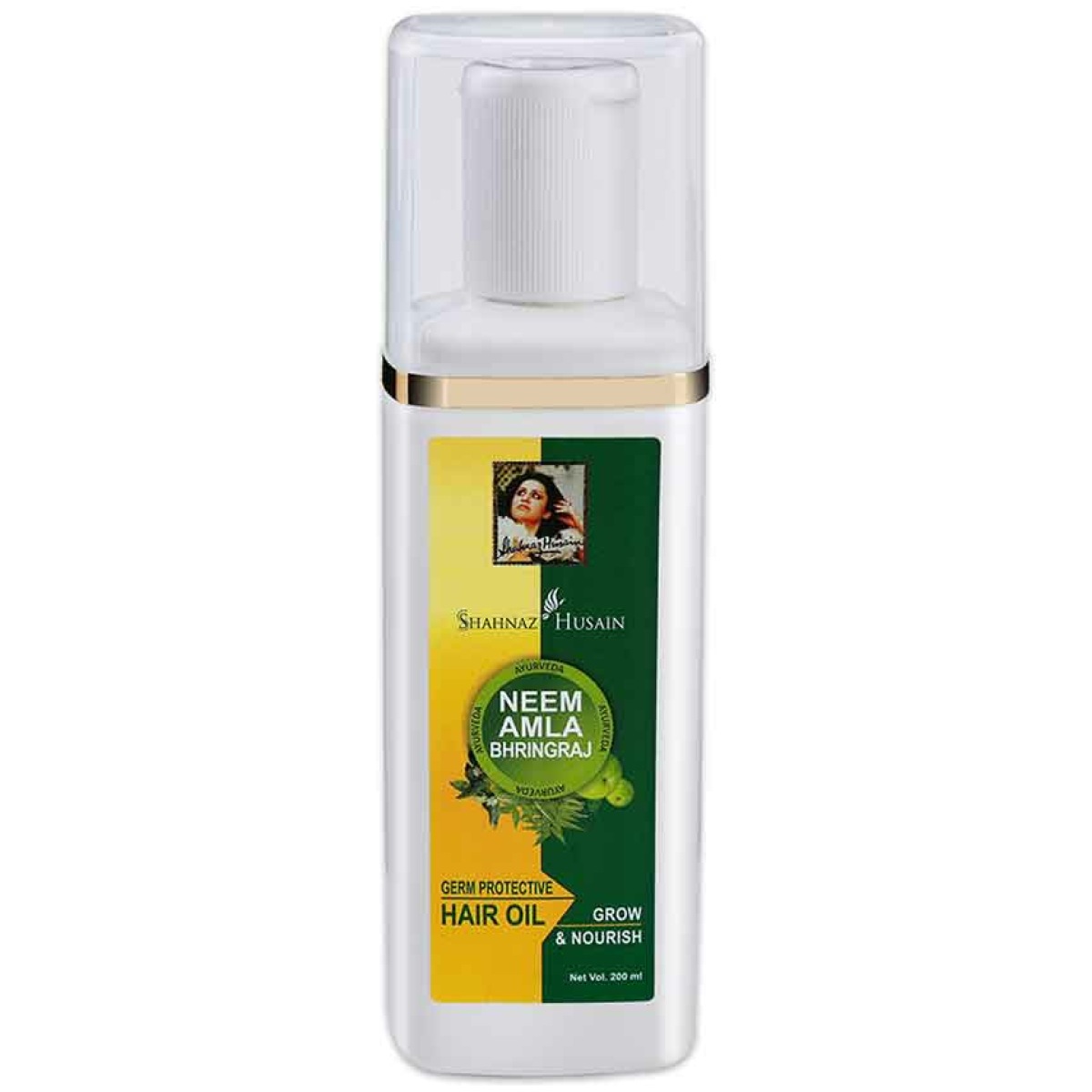 Shahnaz Husain Neem – Amla Bhringraj Germ Protective Hair Oil – 200 Ml