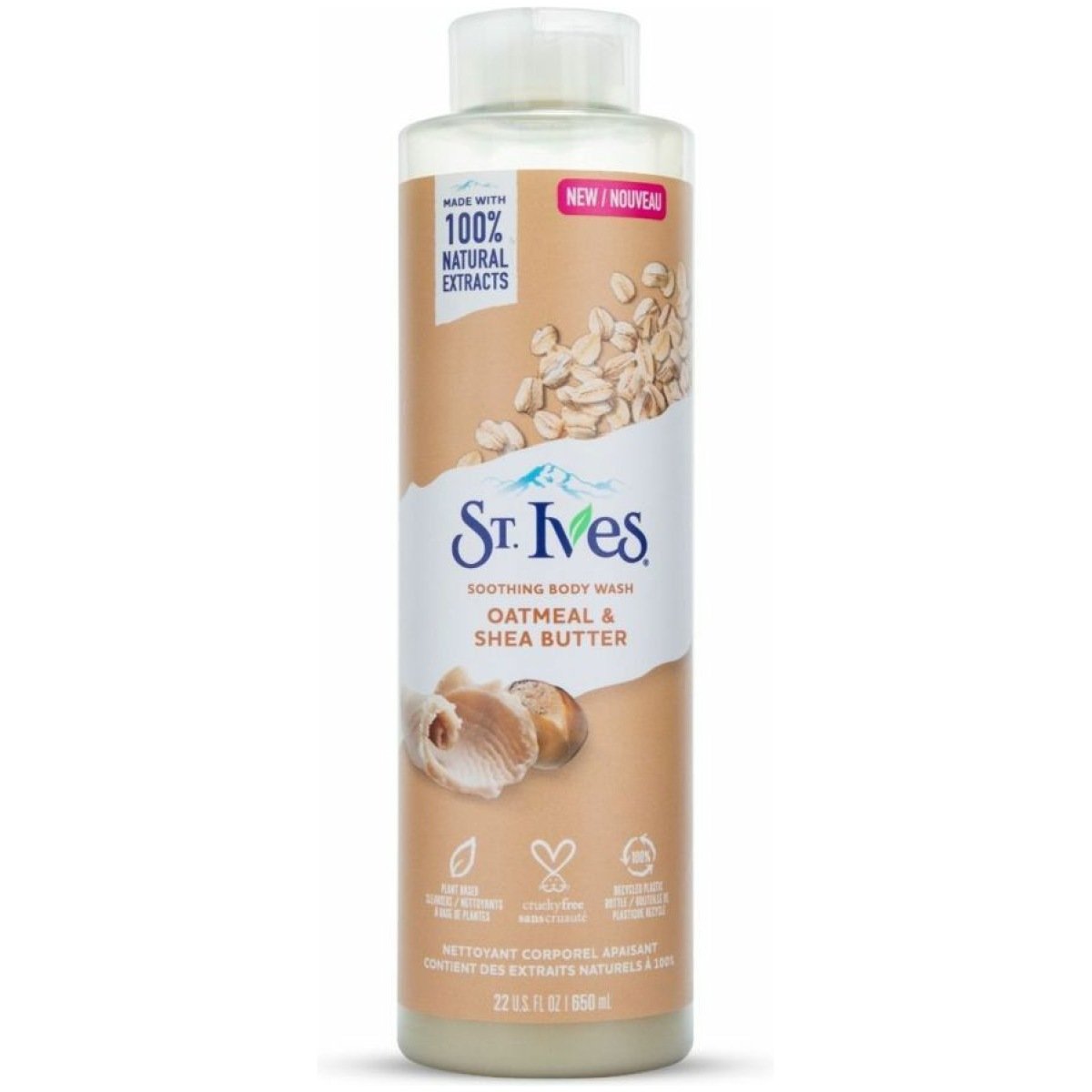 ST.Ives Soothing Oatmeal & Shea Butter Body Wash 650ml