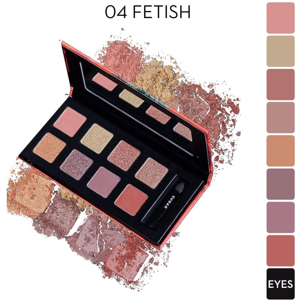 Sugar Blend The Rules Eyeshadow Palette 04 Fetish