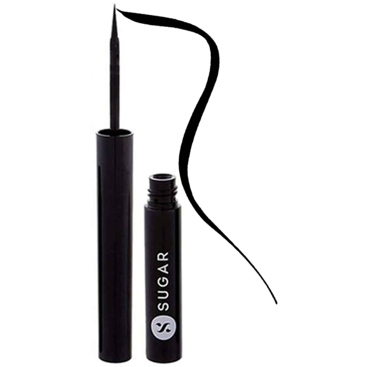 Sugar Eye Warned You So Double Matte Eyeliner 01 Black Swan