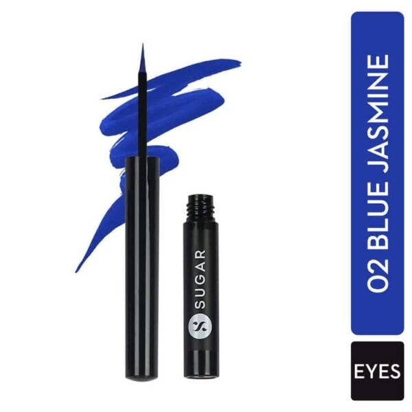 Sugar Eye Warned You So Double Matte Eyeliner 02 Blue Jasmine