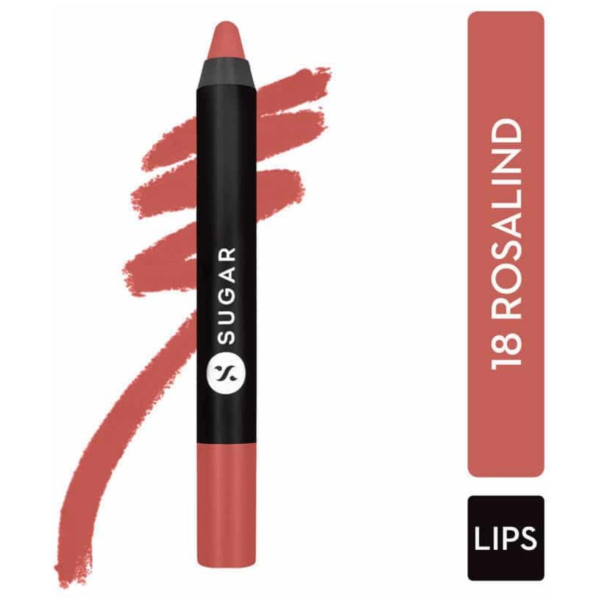 Sugar Matte As Hell Crayon Lipstick 18 Rosalind