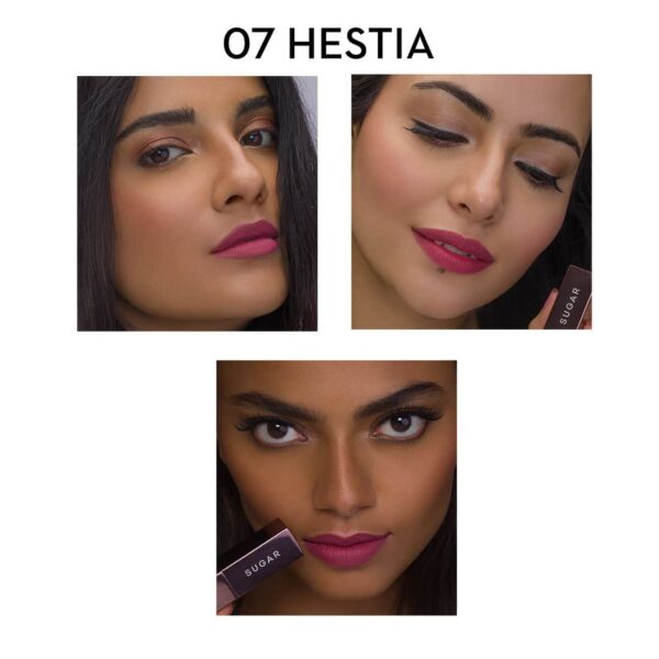 Sugar Mettle Matte Lipstick - 07 Hestia - Image 2