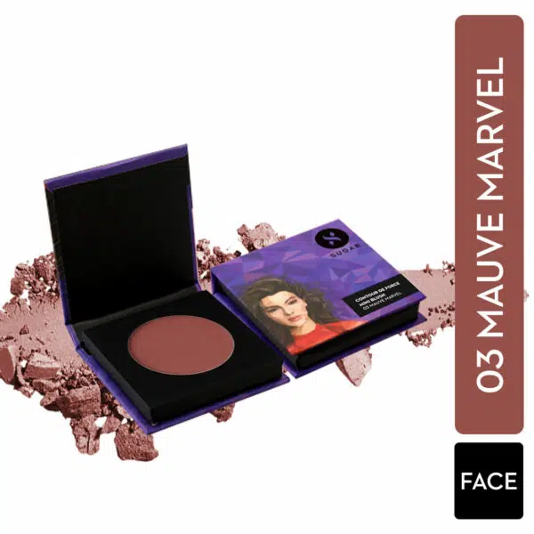 Sugar Contour De Force Mini Blush 03 Mauve Marvel