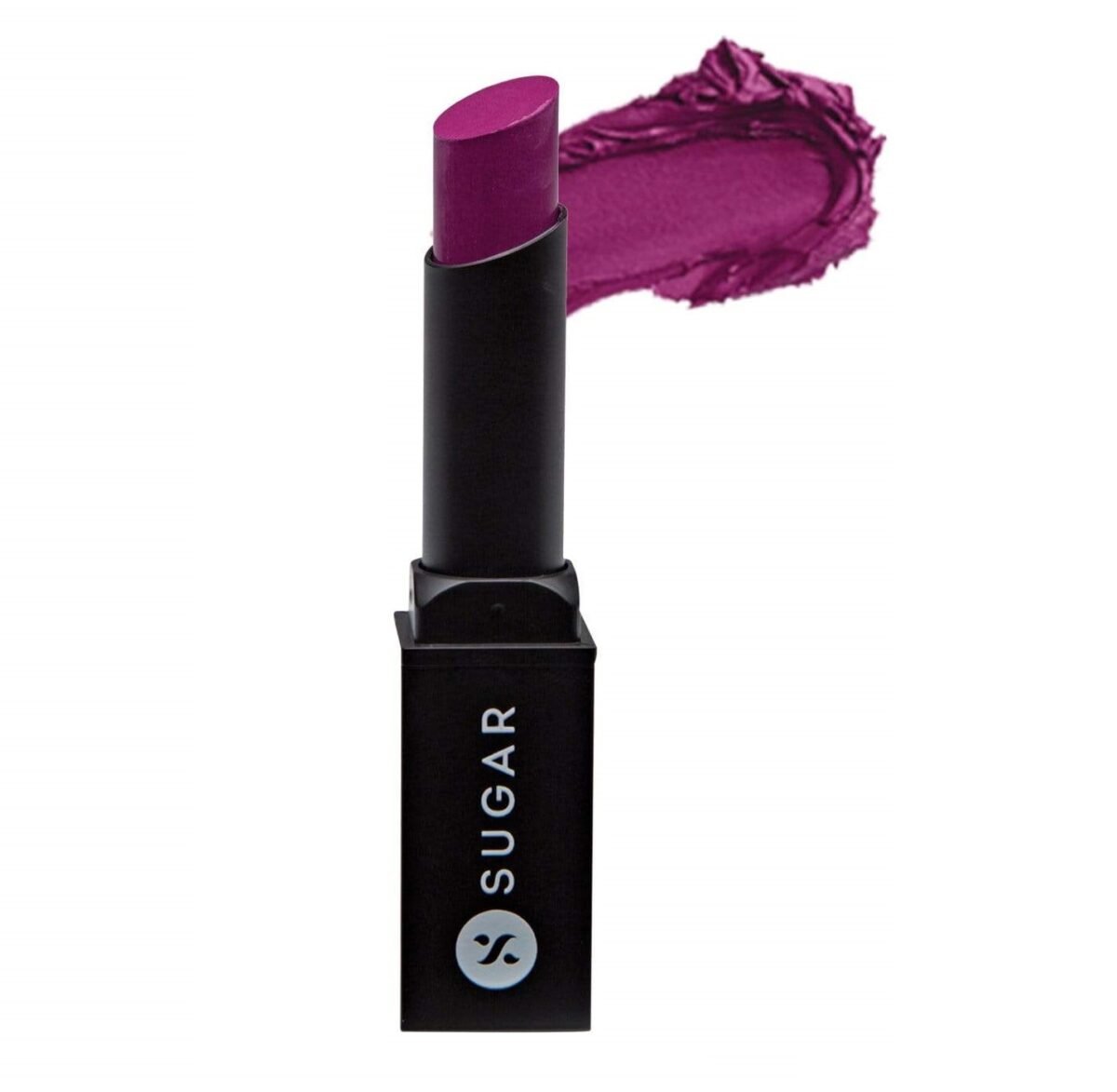 SUGAR Cosmetics Plush Crush Creme Crayon Lipstick is a highly-pigmented, retractable creme lipstick