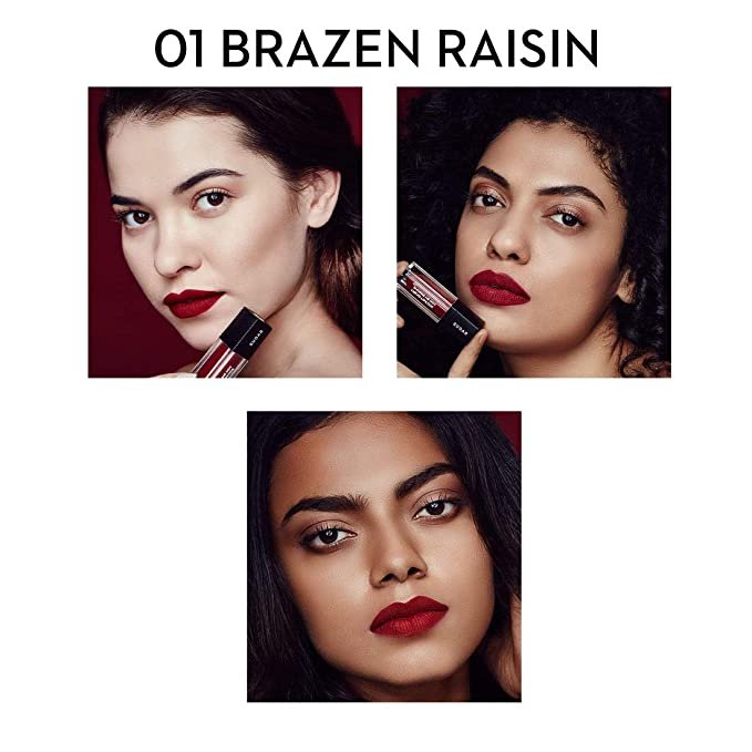 sugar brazen raisin lipstick review