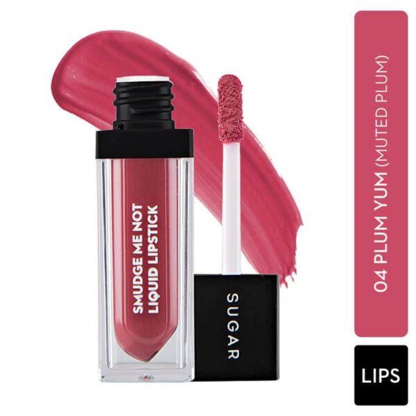 Sugar Smudge Me Not Liquid Lipstick 04 Plum Yum