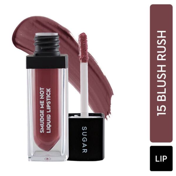 Sugar Smudge Me Not Liquid Lipstick 15 Blush Rush
