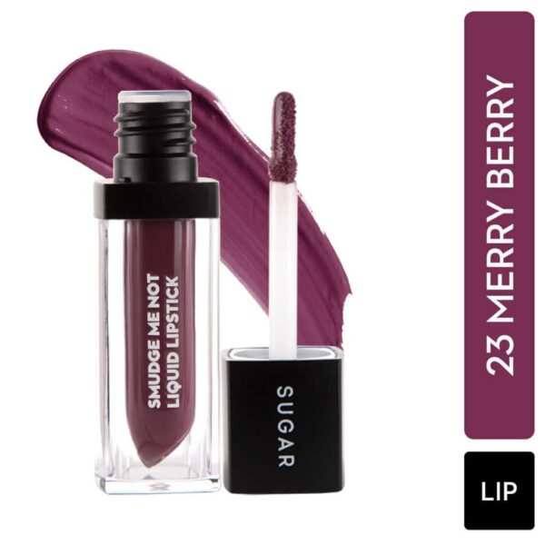 Sugar Smudge Me Not Liquid Lipstick 23 Merry Berry