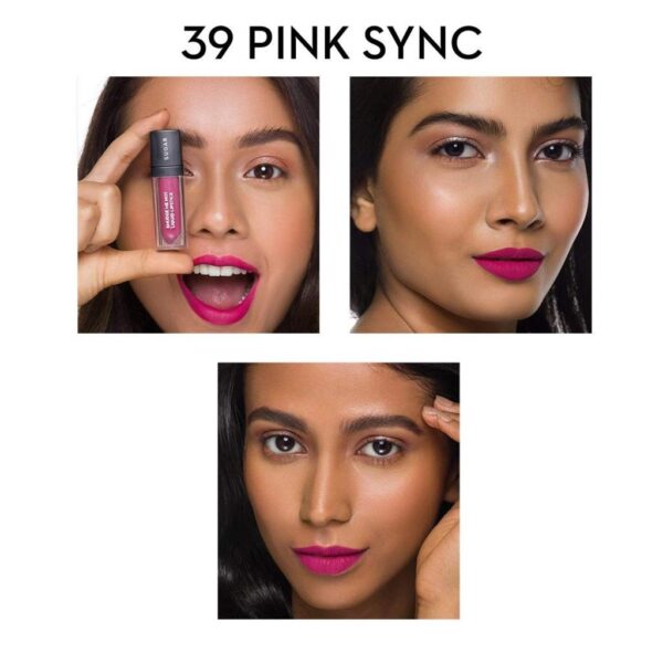 Sugar Smudge Me Not Liquid Lipstick 39 Pink Sync - Image 2