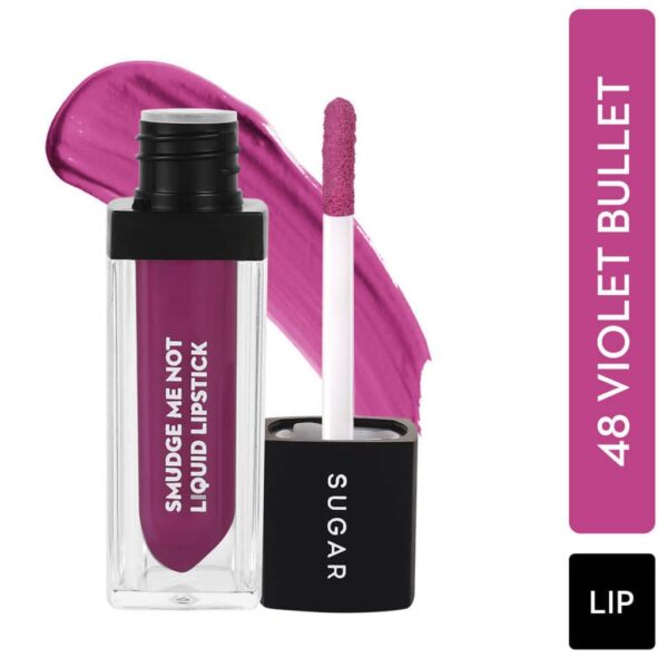 Sugar Smudge Me Not Liquid Lipstick 48 Violet Bullet
