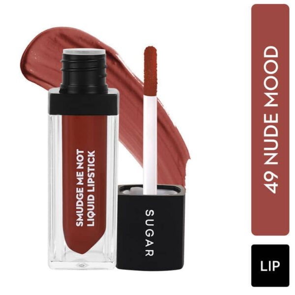 Sugar Smudge Me Not Liquid Lipstick 49 Nude Mood