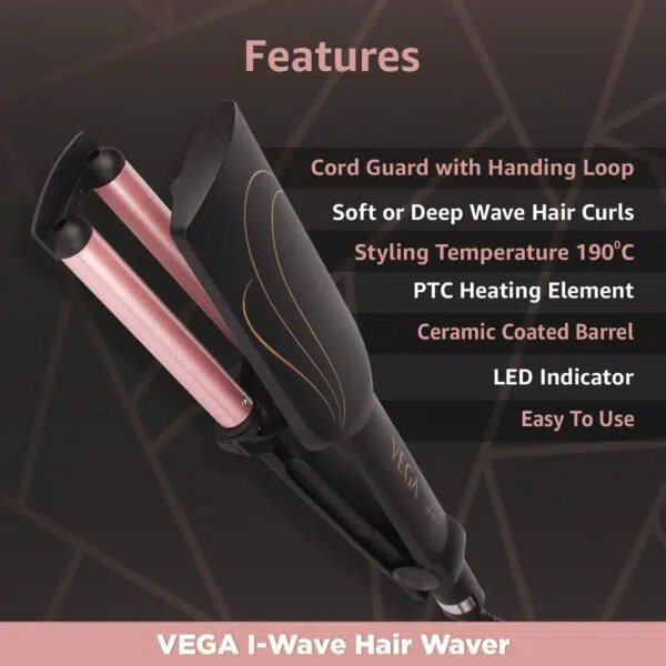 Vega I-Wave Hair Waver Vhwr-01 - Image 3
