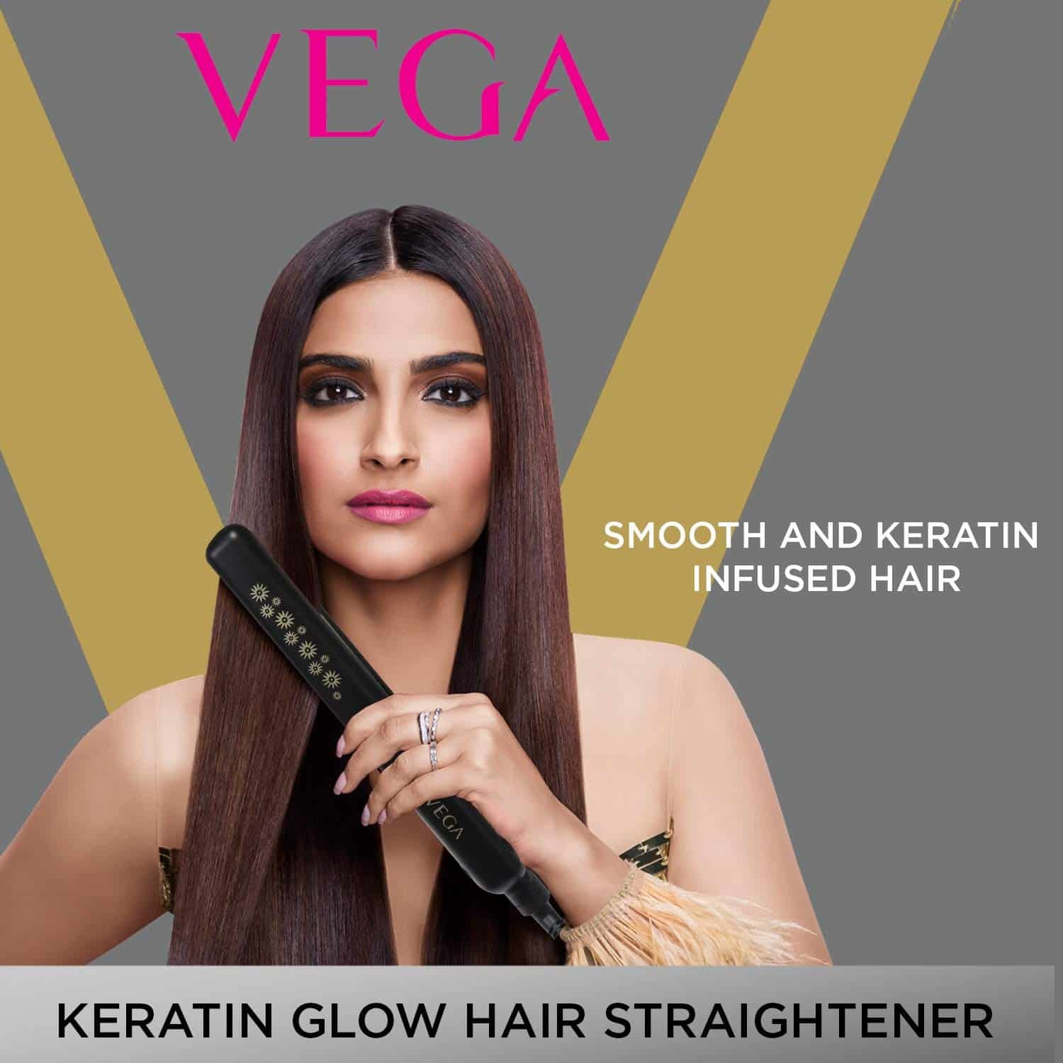 Buy Keratin Glow Hair Straightener Online  VHSH20  VEGA