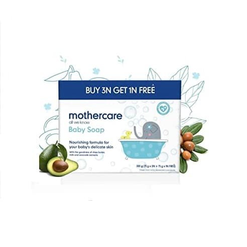 Mothercare All We Know Baby Soap Combo Offer Pack 75gm Set Of 3 Pack