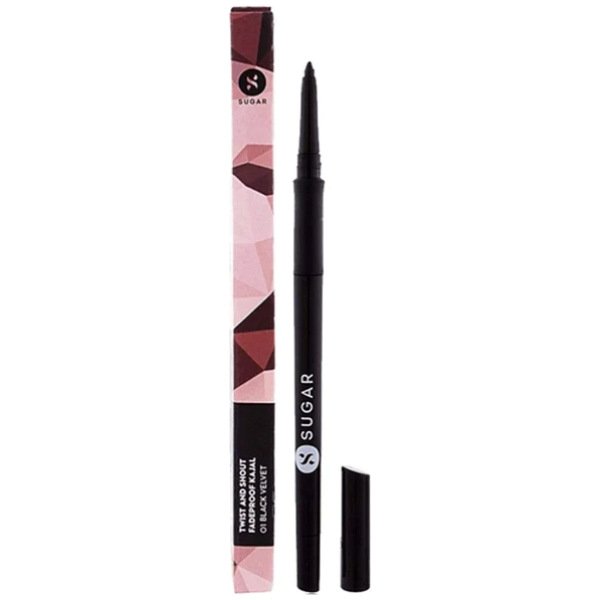 Sugar Twist And Shout Fadeproof Kajal 01 Black Velvet