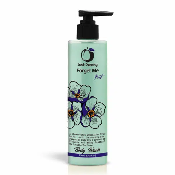 Just Peachy Forget Me Not Shower Cream Wash 250ml