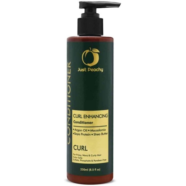 Just Peachy Curl Enhancing Conditioner Moroccan Argan Oil & Shea Butter 250ml