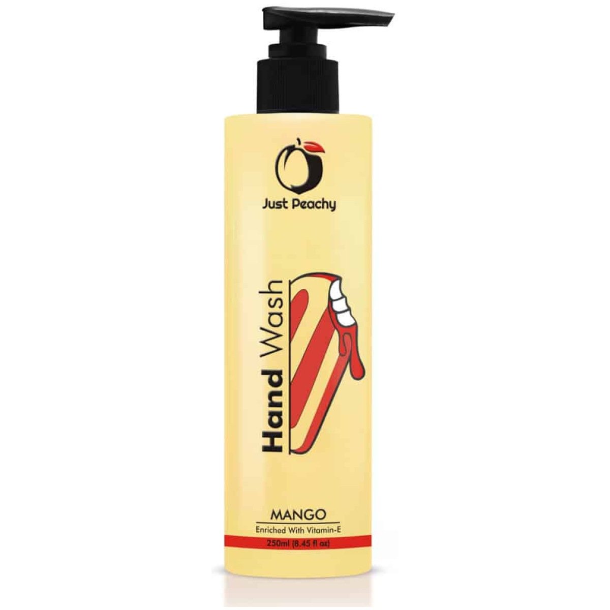 Just Peachy Moisturising Mango Hand Wash Enriched With Vitamin E 250ml