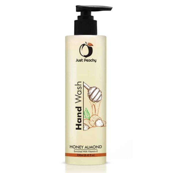 Just Peachy Moisturising Honey Almond Hand Wash Enriched With Vitamin E 250ml