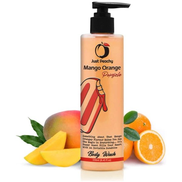 Just Peachy Mango Orange Popsicle Shower Cream Enriched with Mango Orange & Vitamin E 250ml