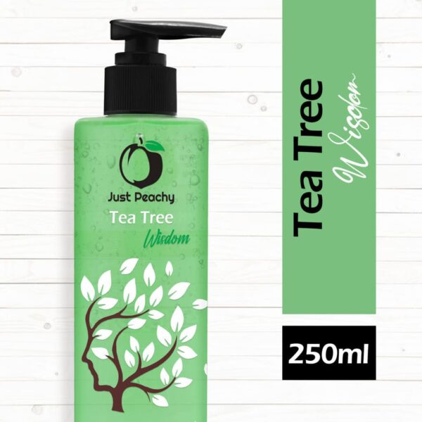 Just Peachy Tea Tree Wisdon Shower Gel Enriched with Tea Tree & Olive Oil 250ml