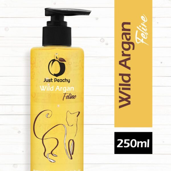 Just Peachy Wild Argan Feline Shower Gel Enriched With Moroccan Argan Oil & Keratin 250ml