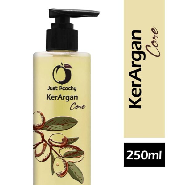 Just Peachy KerArgan Shower Cream Enriched With Keratin Moroccan Argan Oil & Vitamin E 250ml