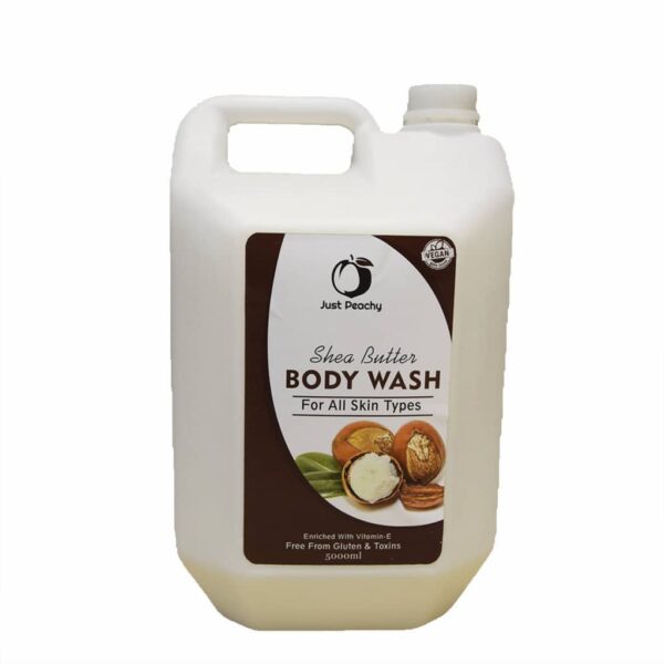Just Peachy Bodywash 5L Shea Butter