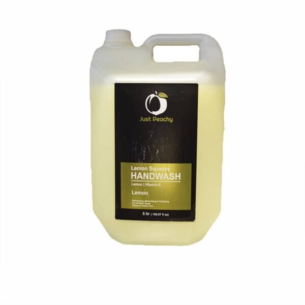 Just Peachy Handwash Softening Lemon 5L