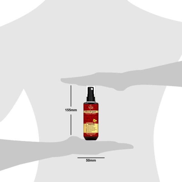 Just Peachy KerArgan Volume Hair Spray Argan Oil Vitamin B5 100ml