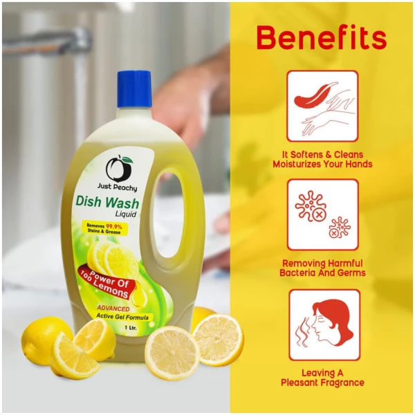 Just Peachy Dish Wash 1Ltr