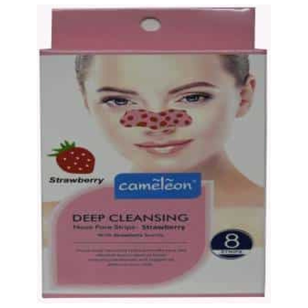 Cameleon Professional Strawberry Nose Strips For Woman 