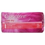 Carefree Super Dry Panty Liners 20 Piece