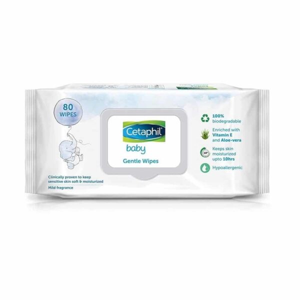 Cetaphil Baby Gentle 80 Wipes