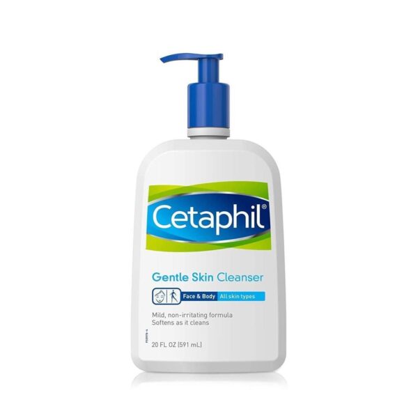 Cetaphil Gentle Skin Cleanser For All Skin Types Mild Non Irritating Formula Softens As It Cleanse?591ml (Made In Canada)