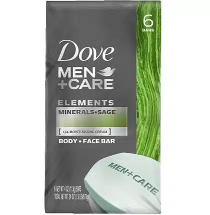 Dove Men Care Extra Fresh Body and Face Bar (Pack Of 6)