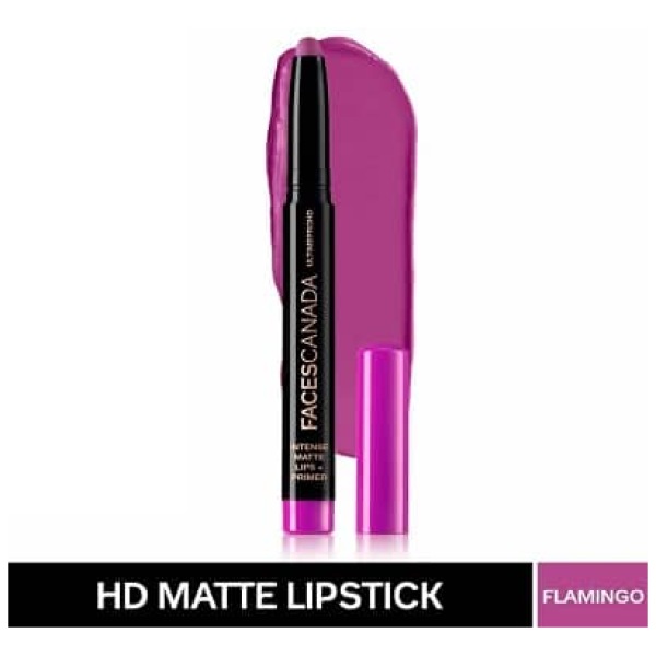 Faces Canada Ultime Pro HD Intense Matte Lips + Primer Flamingo